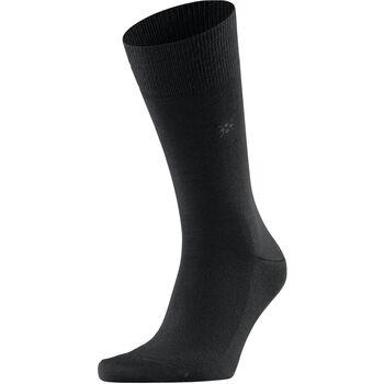 Chaussettes Burlington Leeds Mix Laine Noir