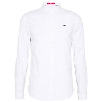 Chemise Tommy Hilfiger TOMMY JEANS - Chemise unie - blanche