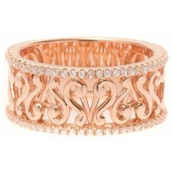 Bijoux Orusbijoux Bague Argent Rose Motif Orus