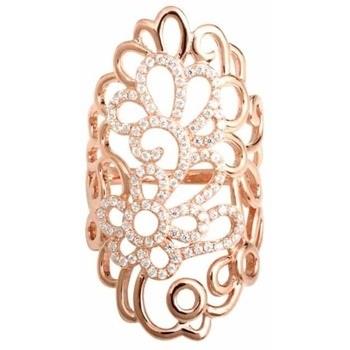 Bijoux Orusbijoux Bague Argent Esprit Floral Rose