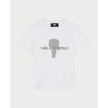 T-shirt enfant Karl Lagerfeld T-shirt col rond enfant en coton