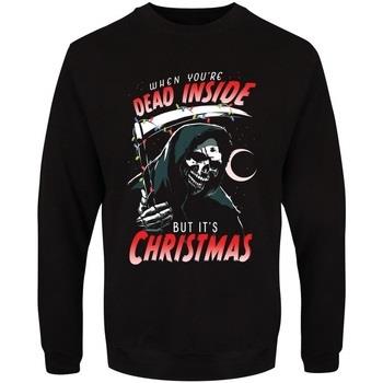 Sweat-shirt Grindstore When You're Dead Inside But It's Christmas