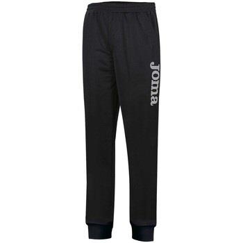 Jogging Joma Pantalon Largo Polyfleece Suez Negro