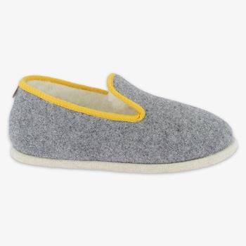 Chaussons Chausse Mouton - Chaussons TWEED - Gris - Taille