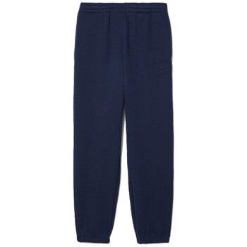 Pantalon Lacoste PANTALON DE SURVÊTEMENT REGULAR FIT BLEU MARINE