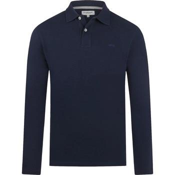 T-shirt Mcgregor Long Sleeve Poloshirt Marine