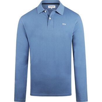 Sweat-shirt Mcgregor Long Sleeve Poloshirt Bleu Faded