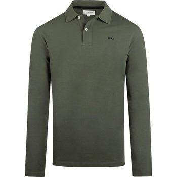 Sweat-shirt Mcgregor Long Sleeve Poloshirt Vert Pine