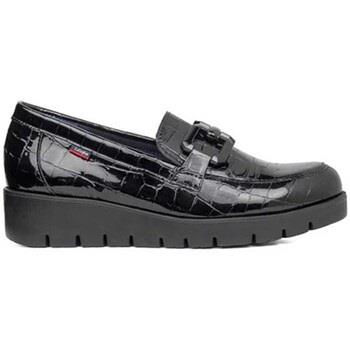 Chaussures CallagHan MOCASINES NEGROS DE PIEL CHAROL CON CUÑA BARI 585...