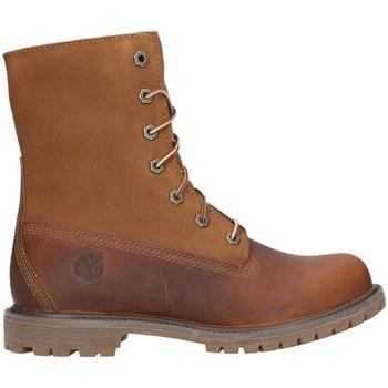 Bottines Timberland - Authentics Teddy Fleece - marron