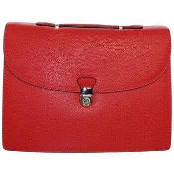 Porte document Francinel Serviette en cuir ref_lhc37496-rouge