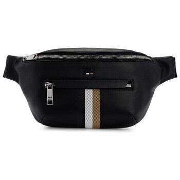 Sac bandoulière BOSS SACOCHE RAY_S BUMBAG EN CUIR NOIR