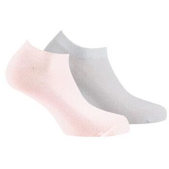 Socquettes Kindy Lot de 2 paires d'invisible en pur coton