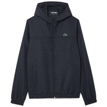 Manteau Lacoste VESTE DE SURVÊTEMENT DÉPERLANTE SPORT GRIS FONCE