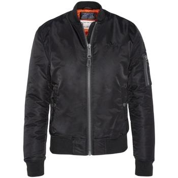 Veste Schott Blouson bomber femme Ref 64560 Noir