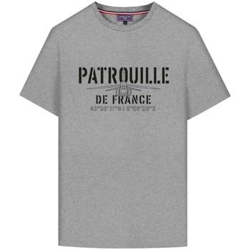 T-shirt Patrouille De France T shirt Aero Mercerise Ref 62677 Gris