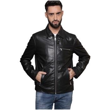 Blouson Redskins Blouson en cuir Ref 57666 noir