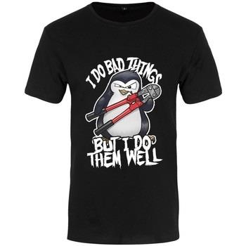 T-shirt Psycho Penguin I Do Bad Things