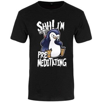 T-shirt Psycho Penguin Shh! I'm Pre-Meditating