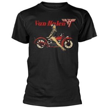 T-shirt Van Halen Pinup Motorcycle