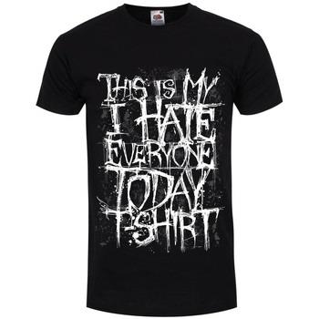 T-shirt Grindstore This Is My I Hate Everyone Today