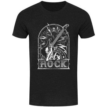 T-shirt Grindstore Lets Rock