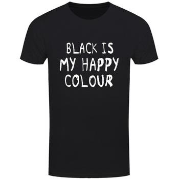 T-shirt Grindstore Black Is My Happy Colour