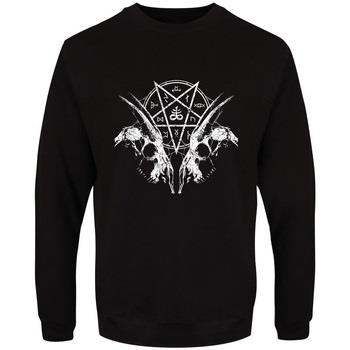 Sweat-shirt Grindstore Goat Skull Pentagram