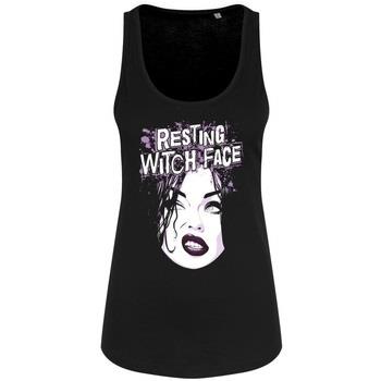 T-shirt Grindstore Resting Witch Face