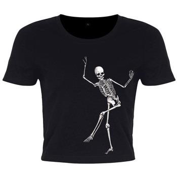 T-shirt Grindstore Dancing Skeleton