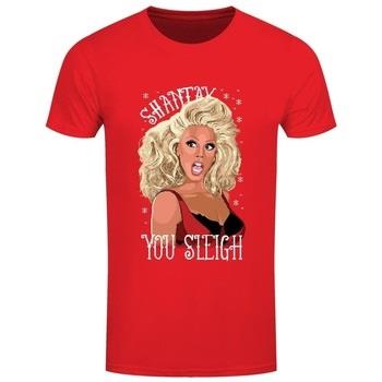 T-shirt Grindstore Shantay You Sleigh