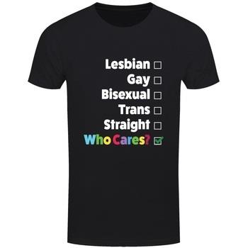 T-shirt Grindstore Lesbian, Gay Who Cares