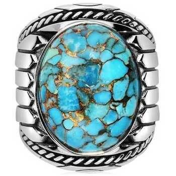 Bijoux Orusbijoux Bague Turquoise Indiana Argent