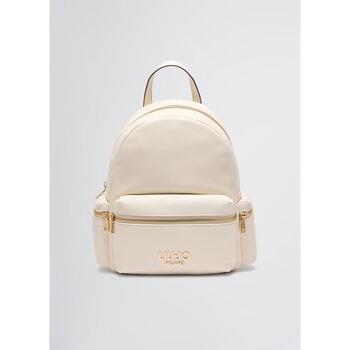 Sac a dos Liu Jo Sac à dos blanc avec logo