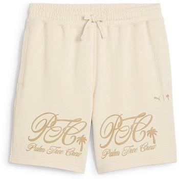 Short Puma x Palm Tree Crew Shorts / Beige