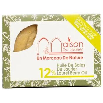 Bio &amp; naturel La Maison Du Laurier Savon d'Alep - 12% HBL