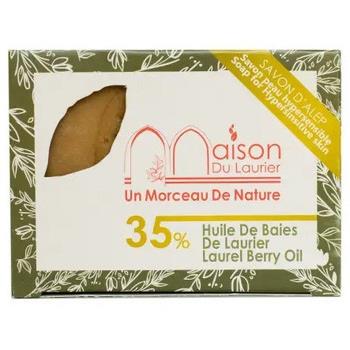 Bio &amp; naturel La Maison Du Laurier Savon d'Alep - 35% d'huile de b...