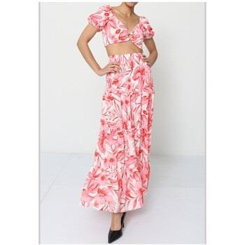 Robe Vero Moda Robe longue Rose F