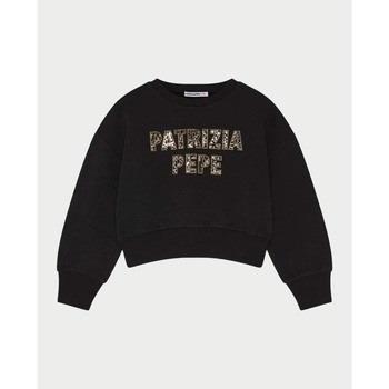 Sweat-shirt enfant Patrizia Pepe girls' crewneck sweatshirt