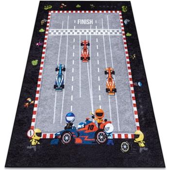 Tapis Rugsx Tapis lavable JUNIOR 52108.801 Course, formule 1 80x150 cm