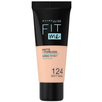 Fonds de teint &amp; Bases Maybelline New York Fit Me Matte+poreless F...