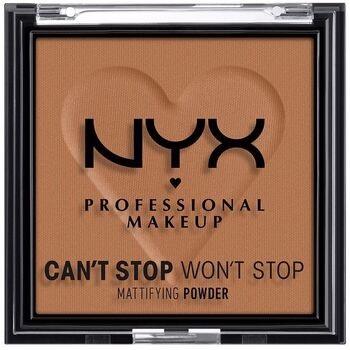 Blush &amp; poudres Nyx Professional Make Up Can't Stop Won't Stop Mat...