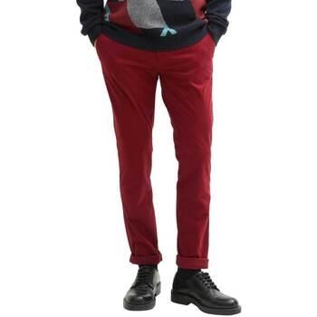 Pantalon Tom Tailor Pantalon CHINO Burgundy