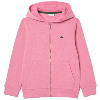 Sweat-shirt enfant Lacoste SWEATSHIRT ZIPPÉ À CAPUCHE ENFANT AVEC POCH...