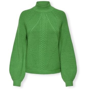 Pull Only Katia Life High Neck Knit - Green Bee