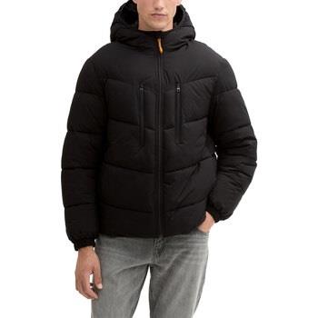 Blouson Tom Tailor Doudoune HOODED PUFFER JACKET Black