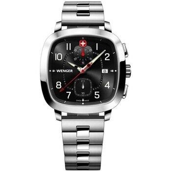 Montre Wenger 01.1933.109, Quartz, 40mm, 5ATM