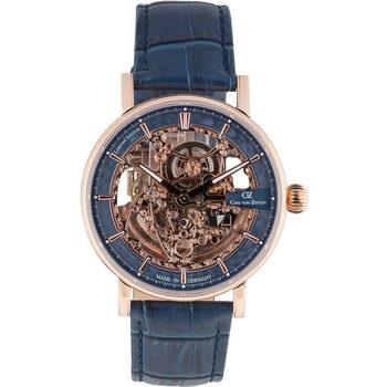 Montre Carl Von Zeyten CVZ0078RBLS, Automatique, 44mm, 5ATM