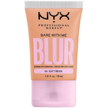 Fonds de teint &amp; Bases Nyx Professional Make Up Bare With Me Blur ...