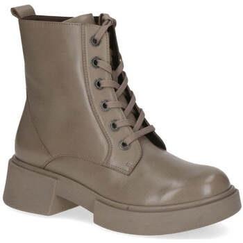 Bottines Caprice taupe casual closed booties